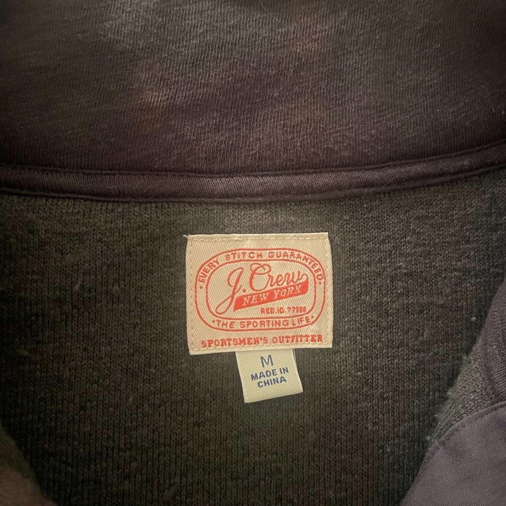 Jcrew Sherpa button front sweatshirt! - Picture 7 of 8